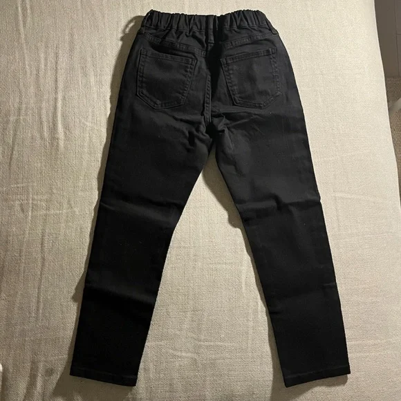NWT Kids Uniqlo Ultra Stretch Pull-On Slim-Fit Jeans - Picture 7 of 7